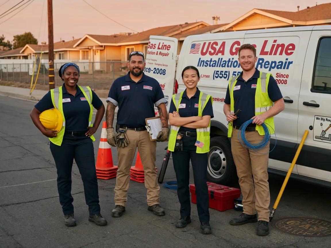 Gas Line Installation company in Skandia, MI
